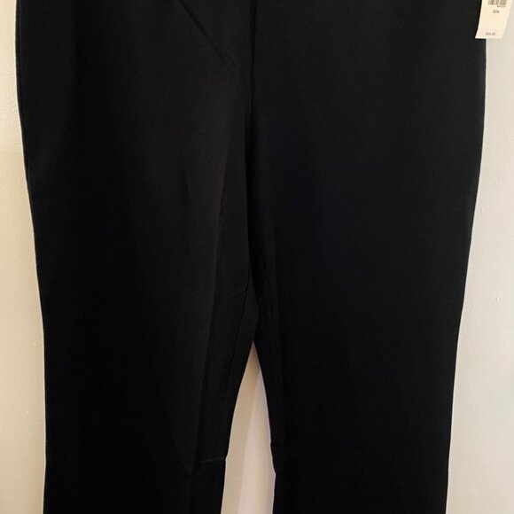 Lane Bryant Black Yoga leggings with Rainbow Logo Waistband - Picture 3 of 11